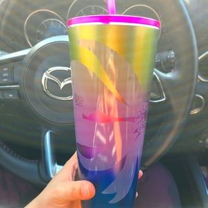 Starbucks Venti Ombré Floral SS Tumbler cup 💗Valentines 2022 💐